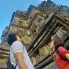 ジョグジャカルタ観光！プランバナン寺院のサンセットを見に。